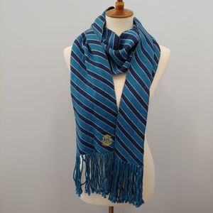 Juicy Couture Scarf, Blue Striped